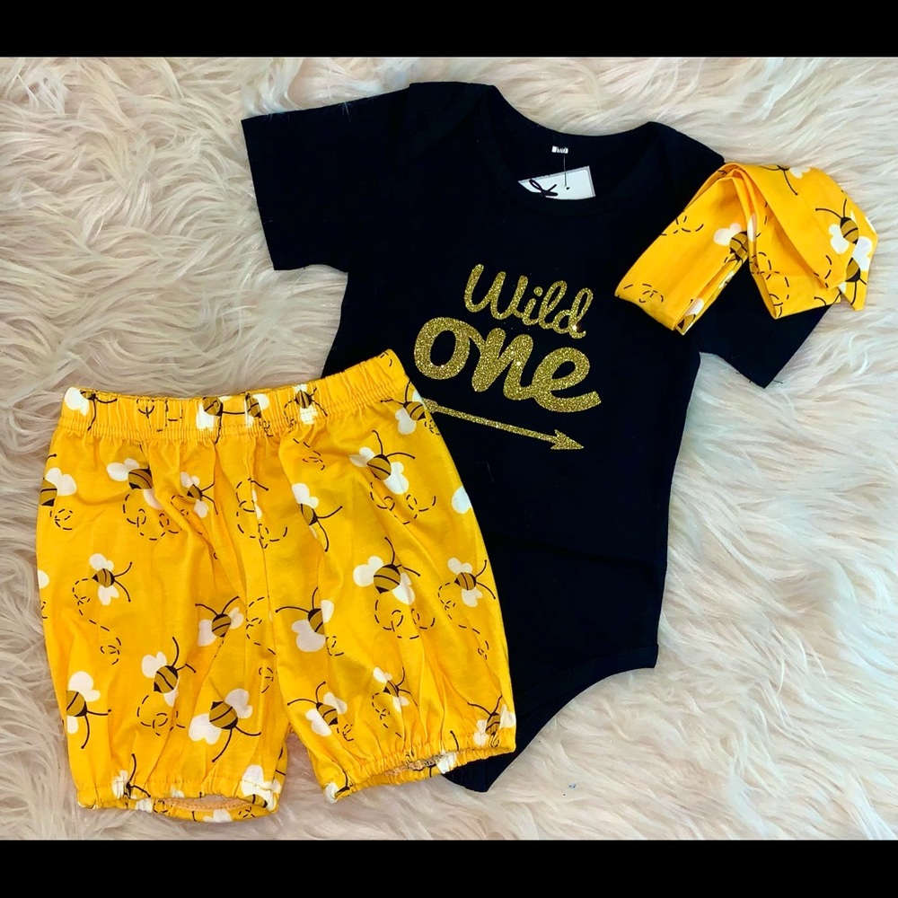 Girls boutique outfit set